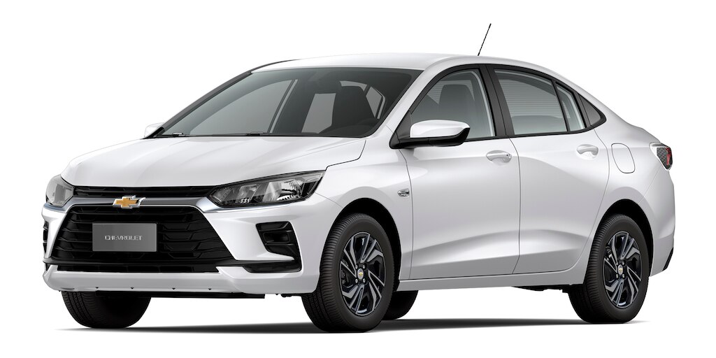 Chevrolet Onix Plus MT cor Branco Summit