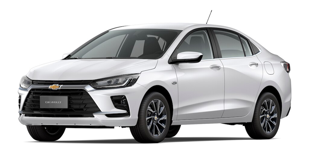 Sedan Onix Plus Premier cor Branco Summit